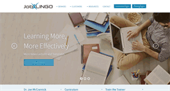 Desktop Screenshot of joblingo.com